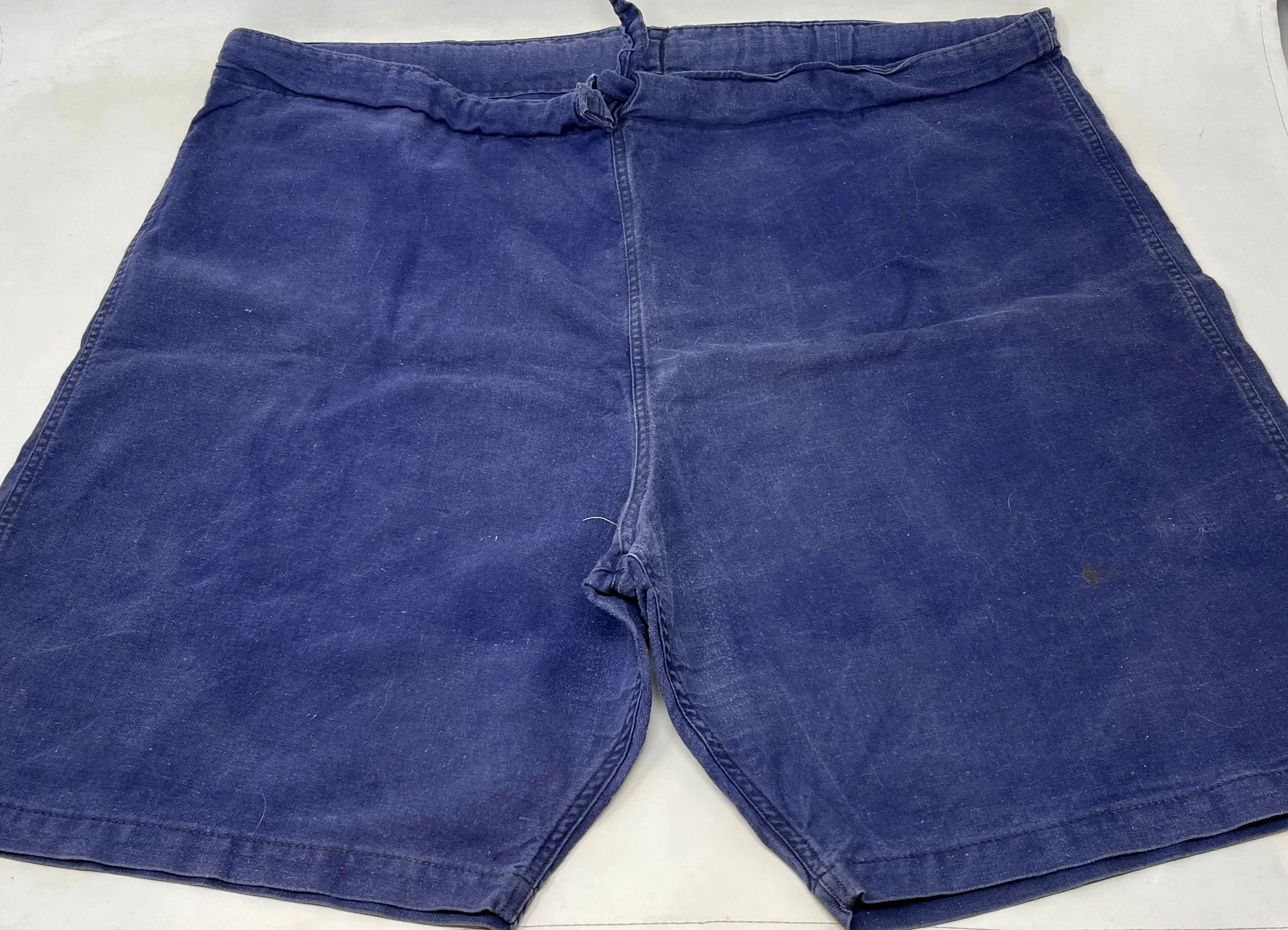 1942 Dated Blue British Army PT Shorts