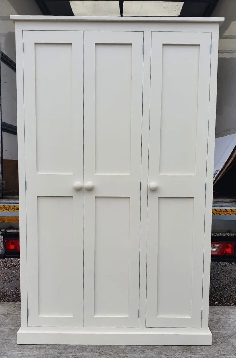 **3 Door Hall, Utility Room, Cloak Room Coat & Shoe Storage Cupboard (35 cm deep) OPTION 1