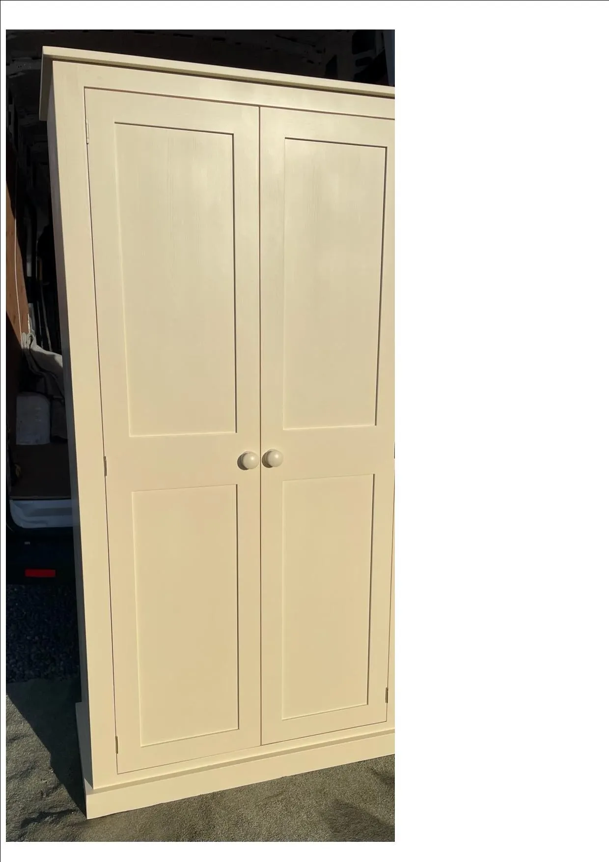 **3 Door Hall, Utility Room, Cloak Room Coat & Shoe Storage Cupboard (35 cm deep) OPTION 1