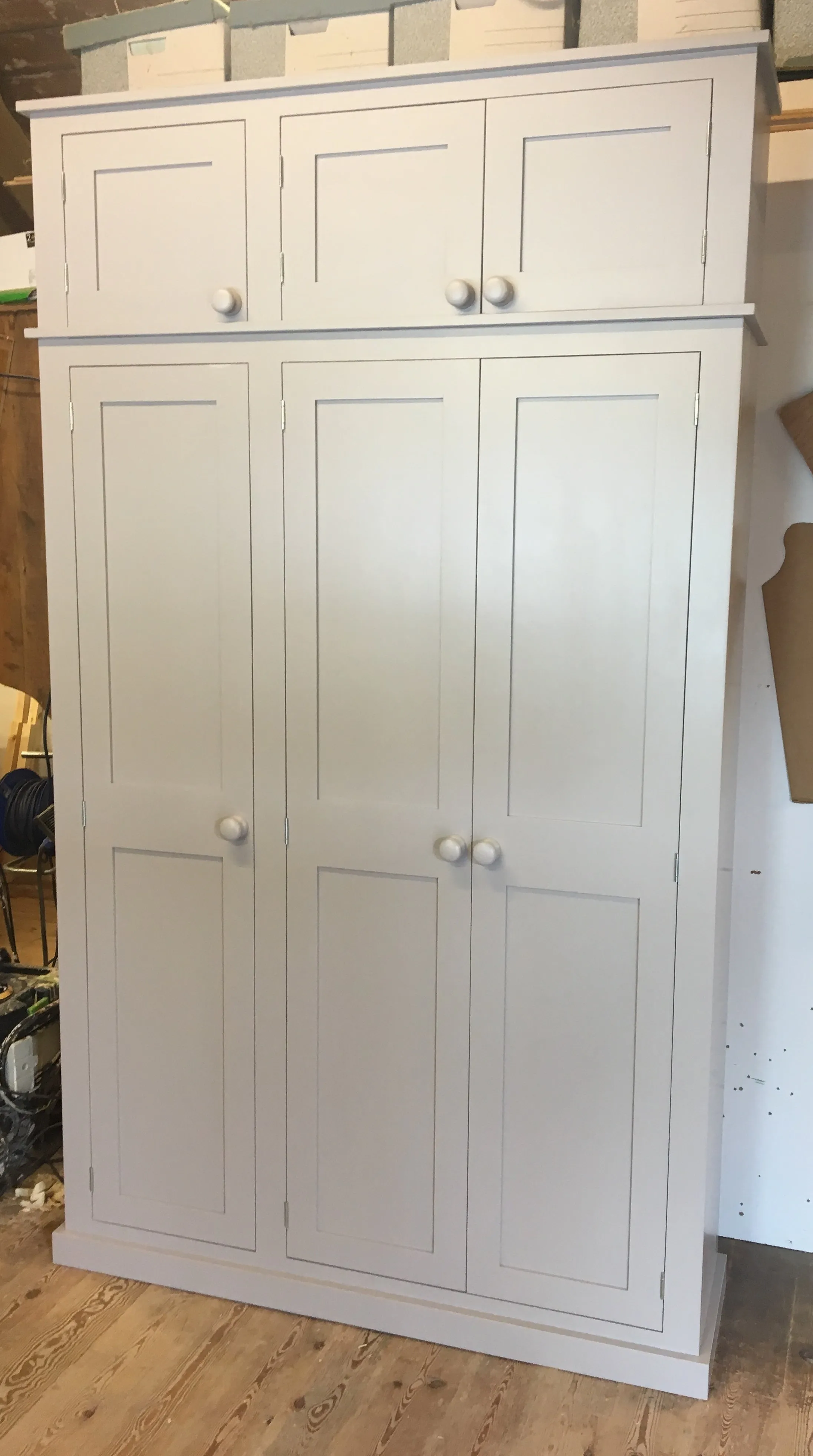 **3 Door Hall, Utility Room, Cloak Room Coat & Shoe Storage Cupboard (35 cm deep) OPTION 1