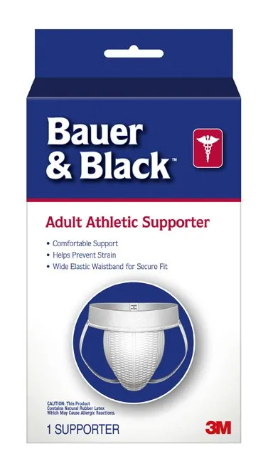 3M™ Bauer & Black™ Athletic Supporter, Medium, 1 Each