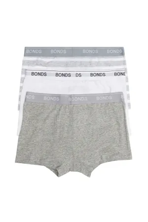 6 x Mens Bonds Guyfront Trunk Trunks Underwear – Grey Stripe