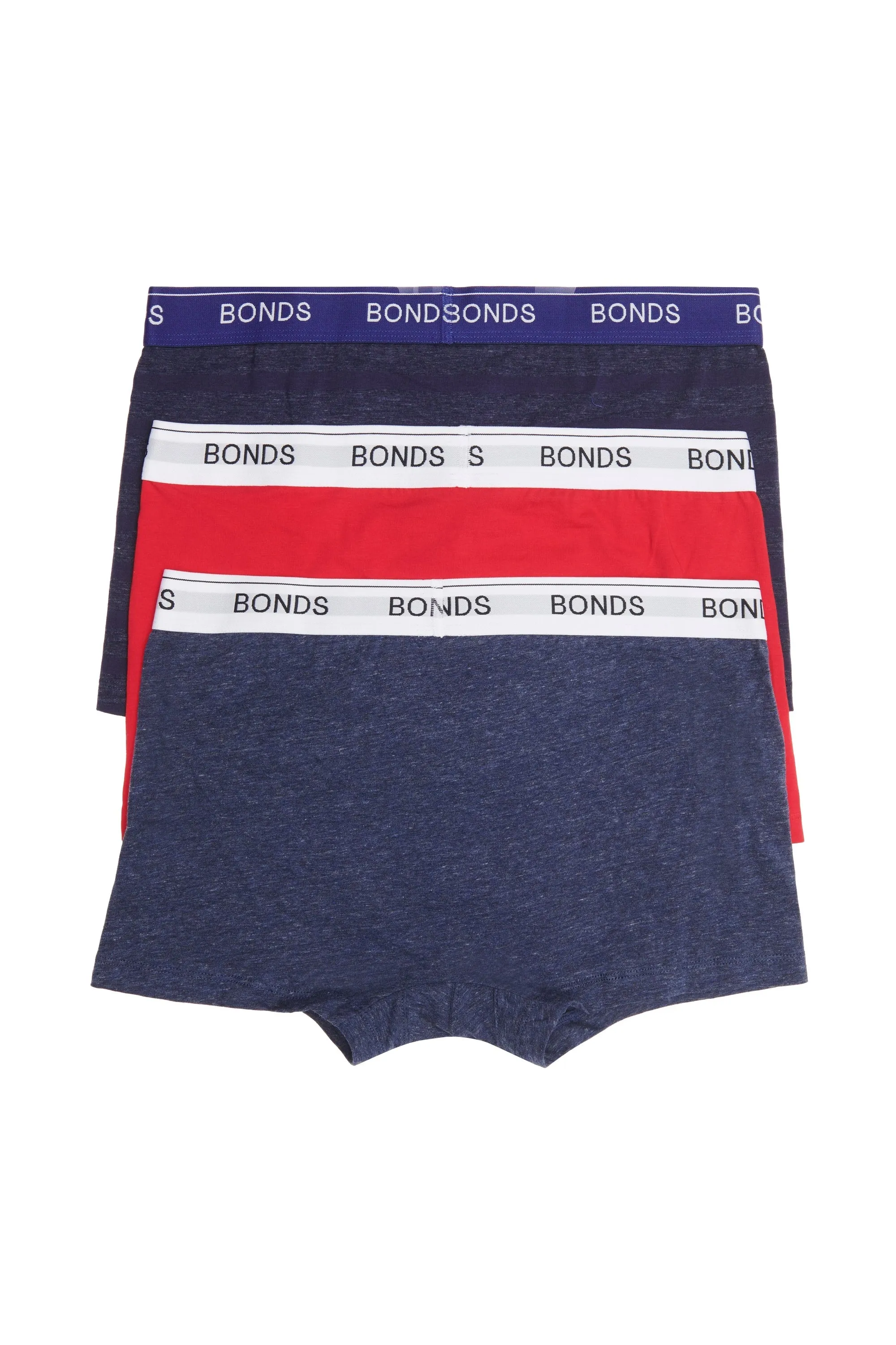 6 x Mens Bonds Guyfront Trunk Trunks Underwear – Navy Stripe 21C