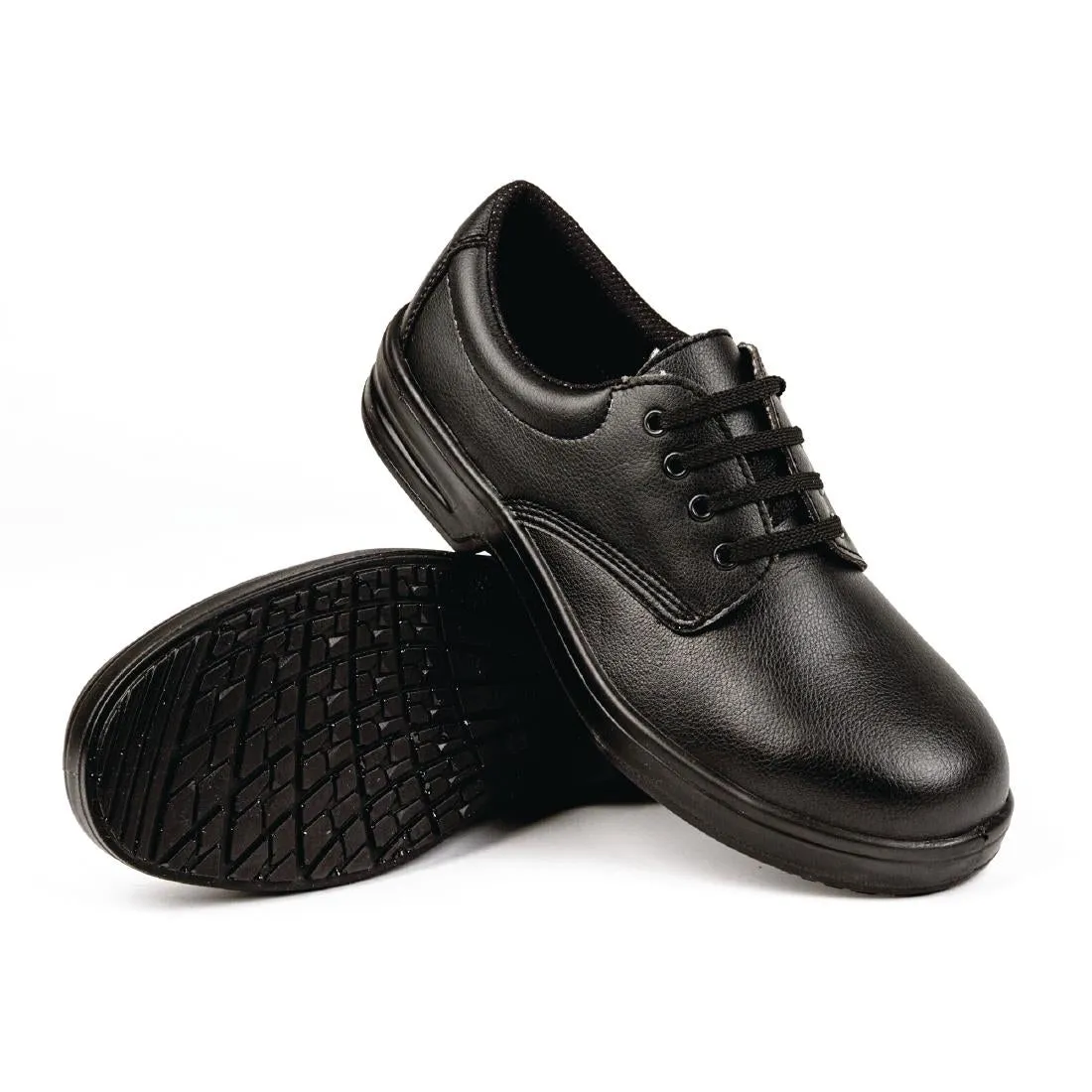 A844-41 Slipbuster Safety Lace Up Black 41