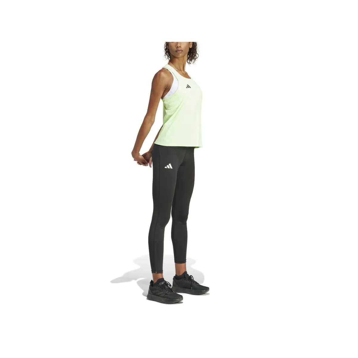 Adidas Adizero Tank Top Green Women