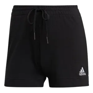 Adidas Essentials Slim 3-Stripes Shorts - Womens - Black