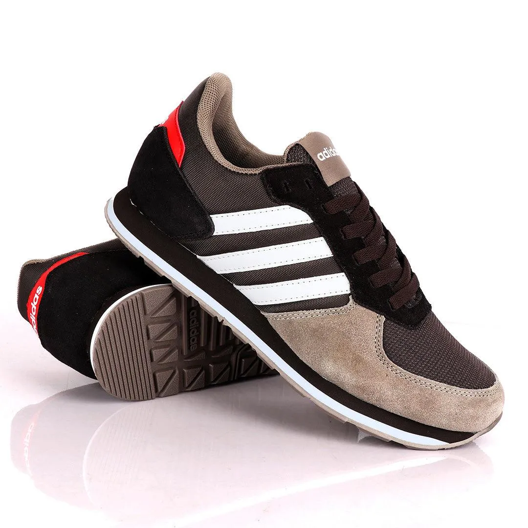 Adidas Originals Brown And Grey Sneakers