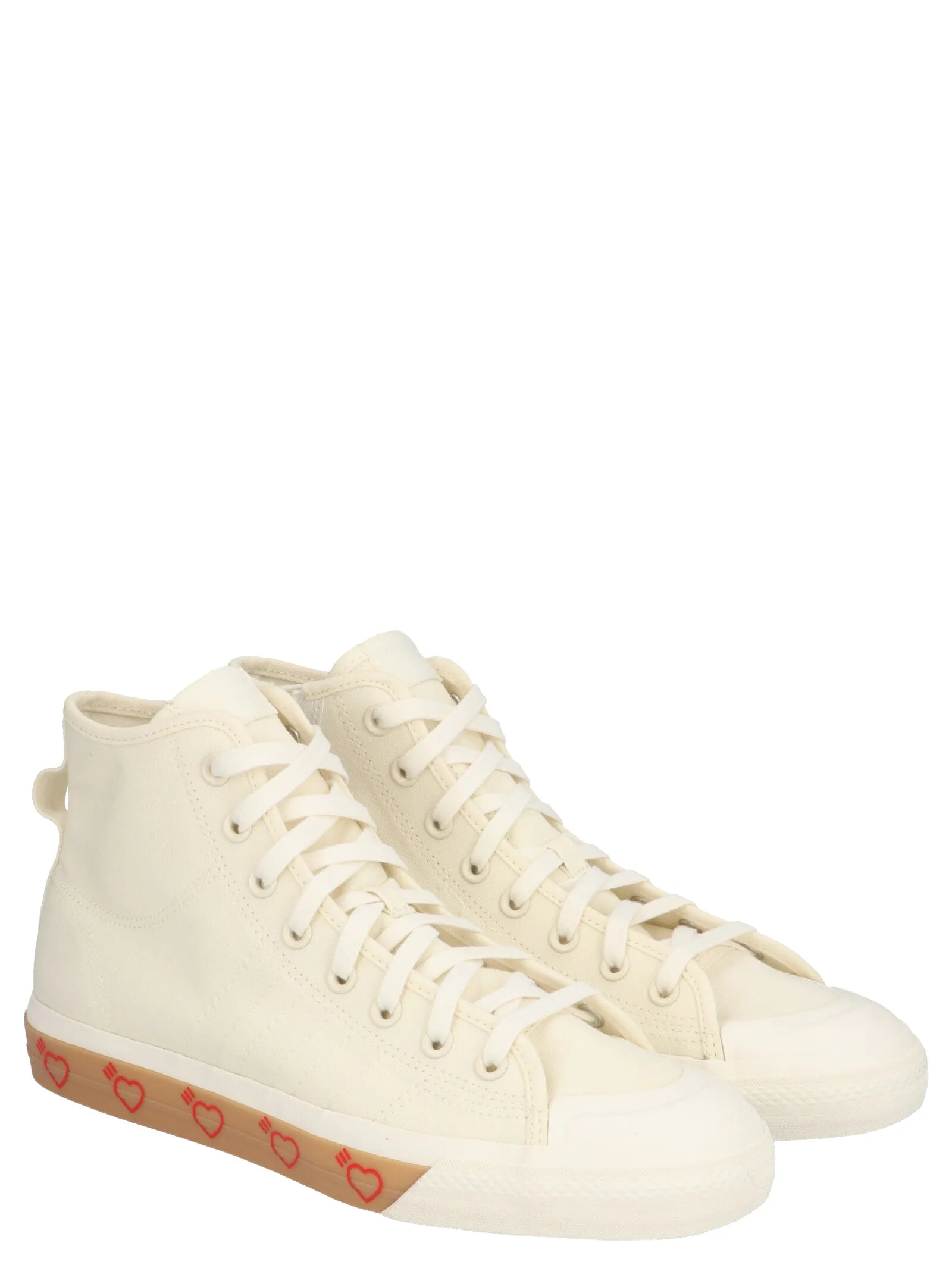 Adidas Originals X Human Made Nizza Hi-Top Sneakers