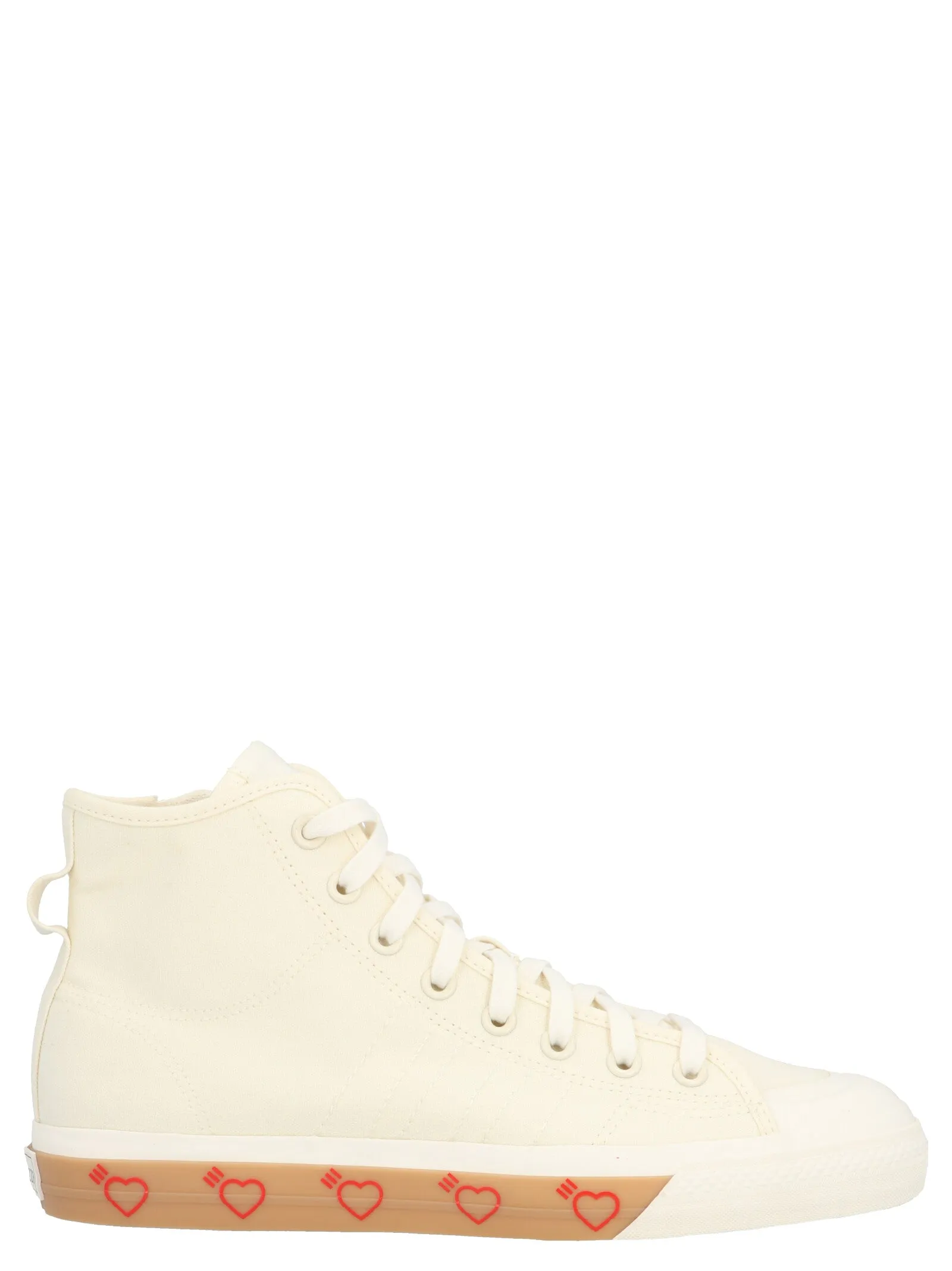 Adidas Originals X Human Made Nizza Hi-Top Sneakers