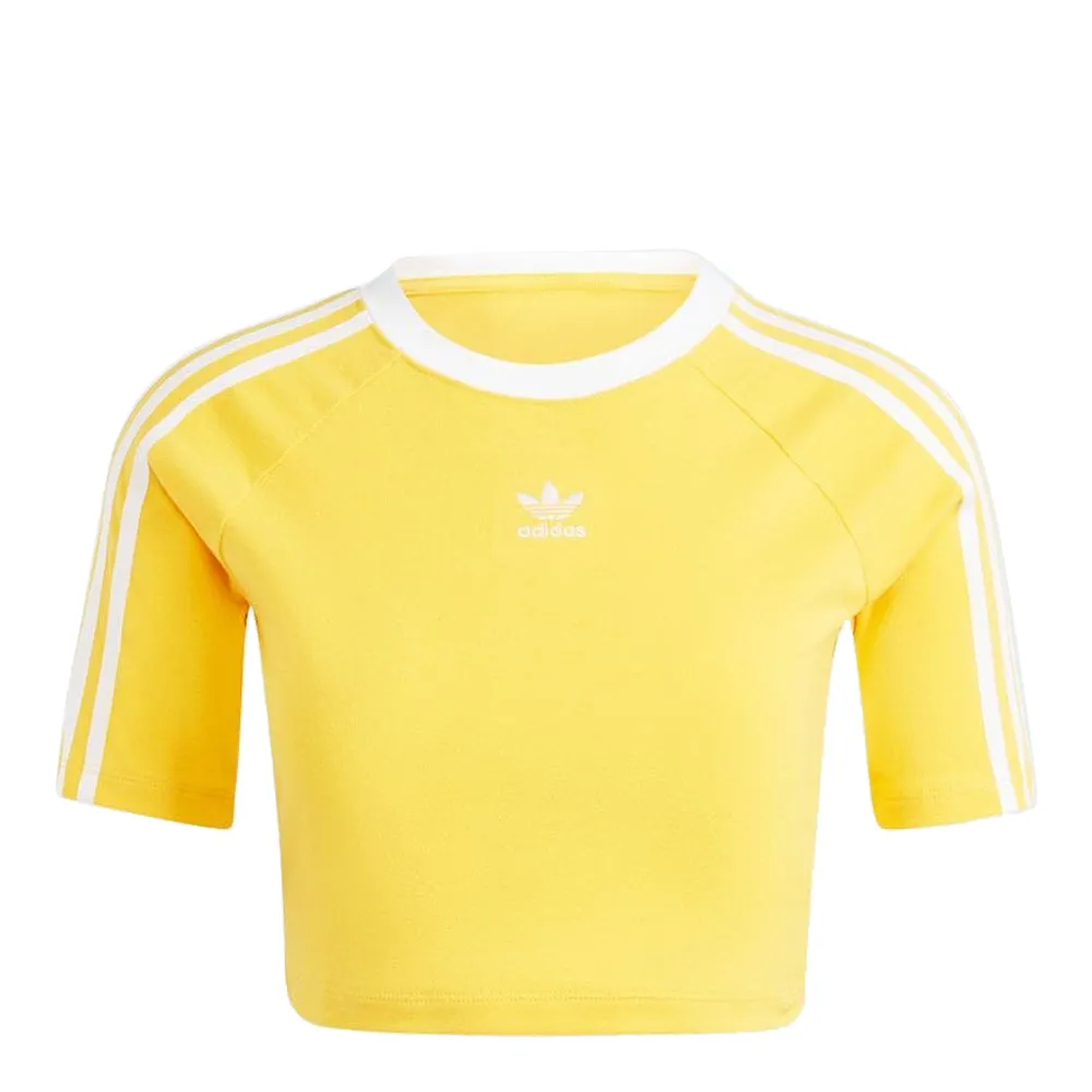 adidas Women 3-Stripes Baby Tee