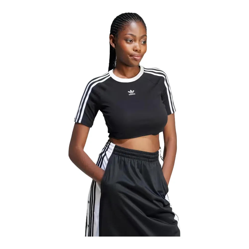 adidas Women's 3-Stripes Baby Tee