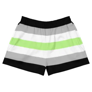 Agender Flag Athletic Shorts