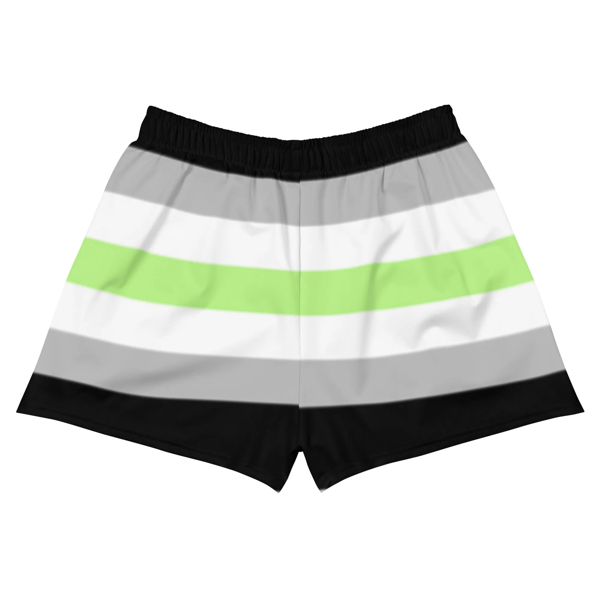 Agender Flag Athletic Shorts