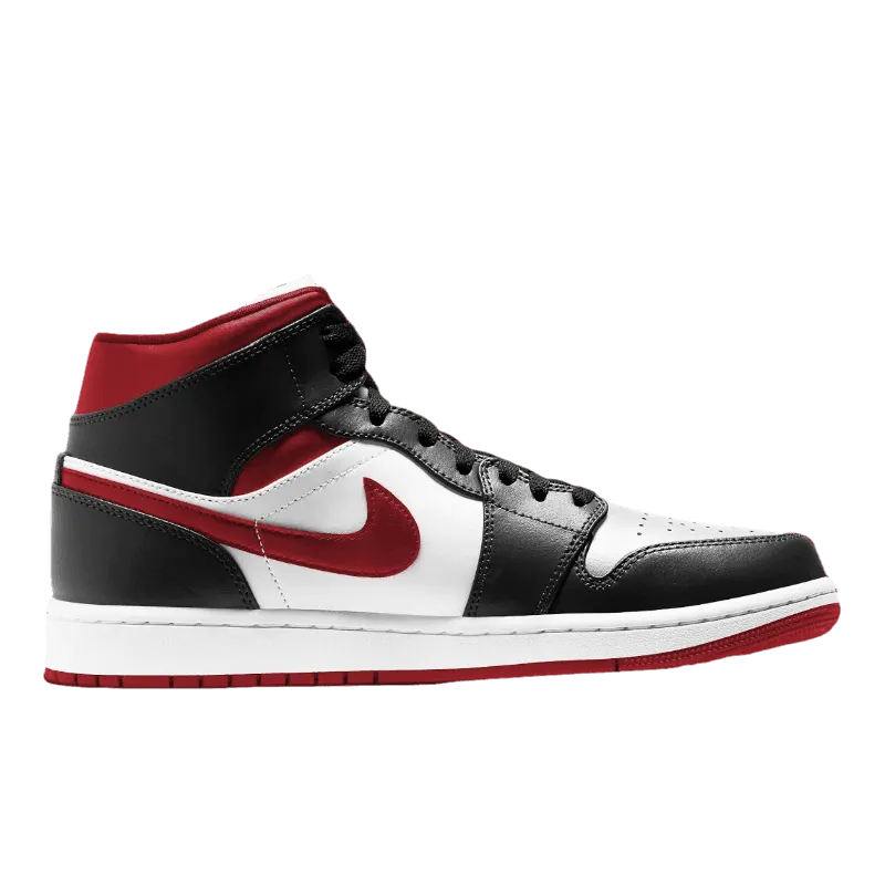 Air Jordan 1 Mid Metallic Red