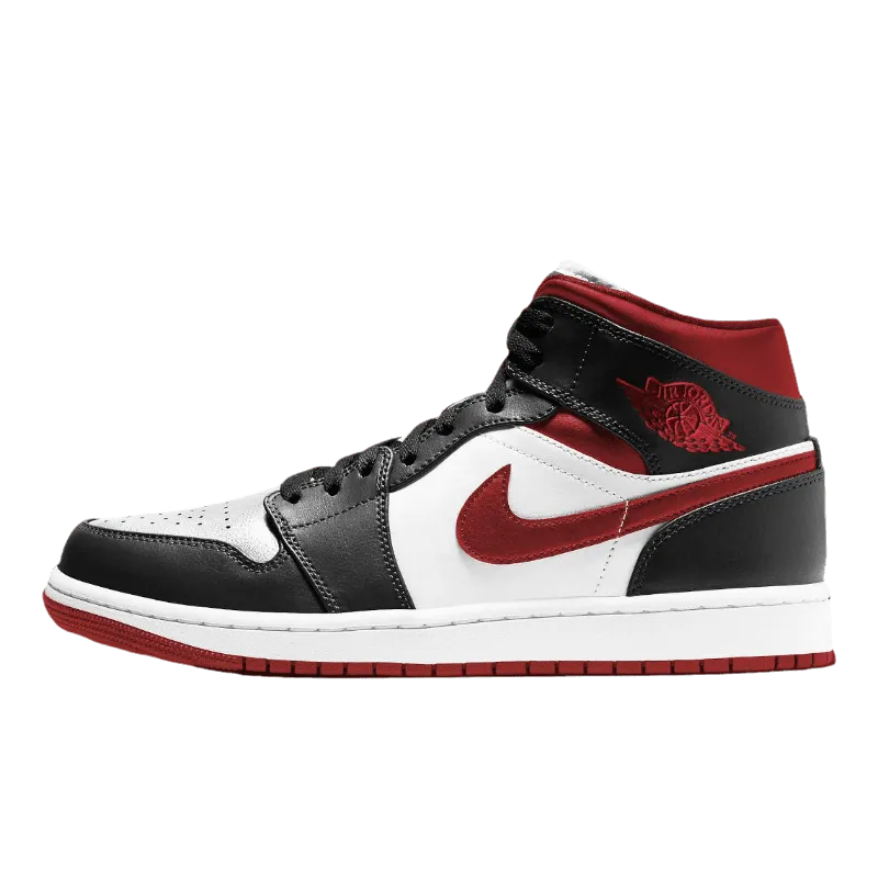 Air Jordan 1 Mid Metallic Red