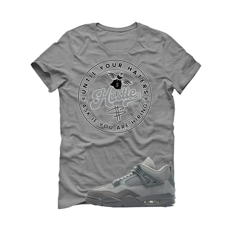 Air Jordan 4 Paris Olympics Grey T-Shirt (Haters Catch Up)| illcurrency