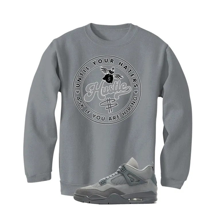 Air Jordan 4 Paris Olympics Grey T-Shirt (Haters Catch Up)| illcurrency