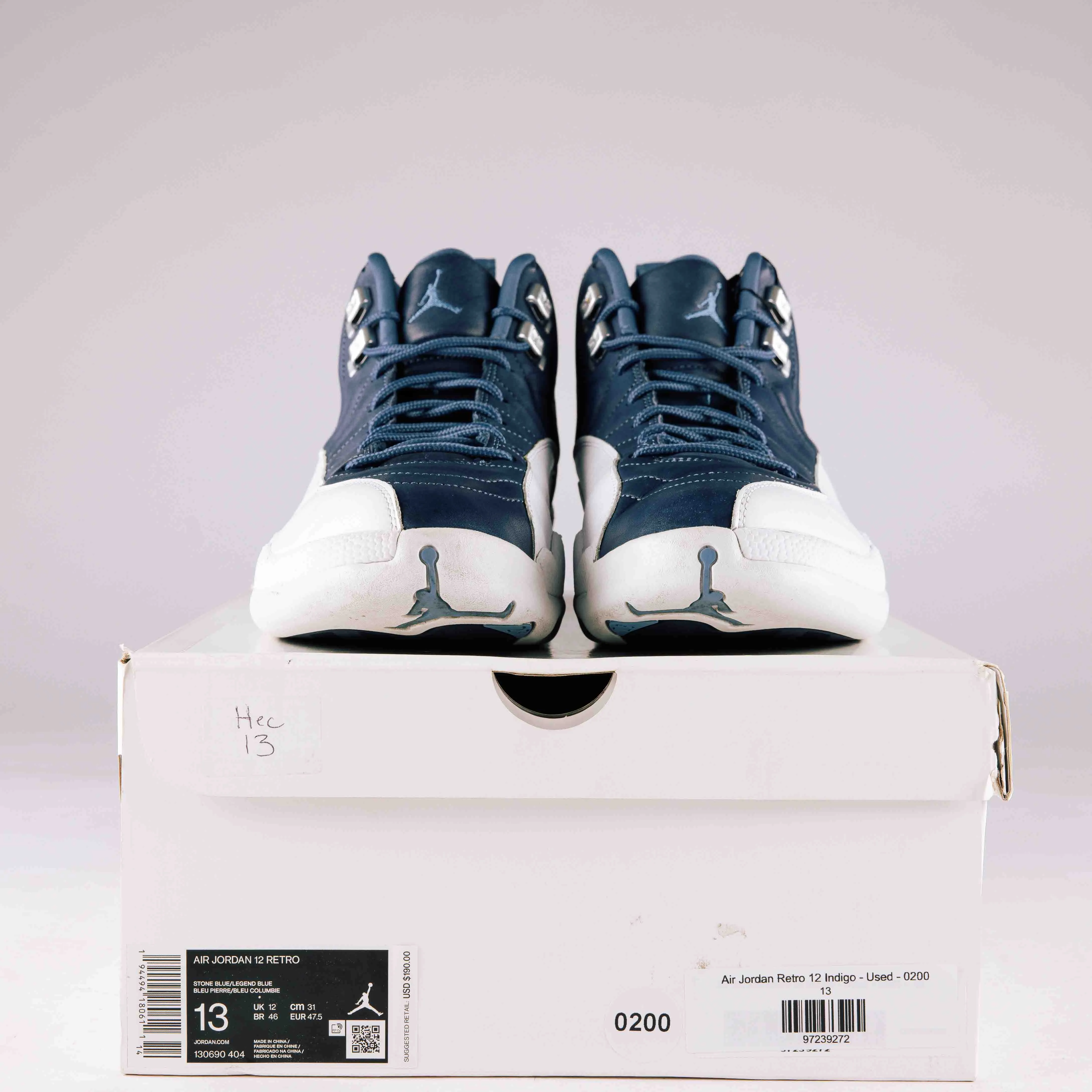 Air Jordan Retro 12 Indigo - Used - 0200