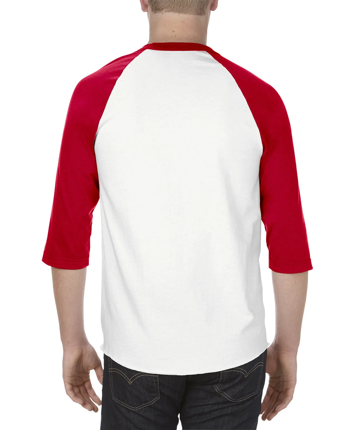 AL1334-Alstyle-WHITE/ RED