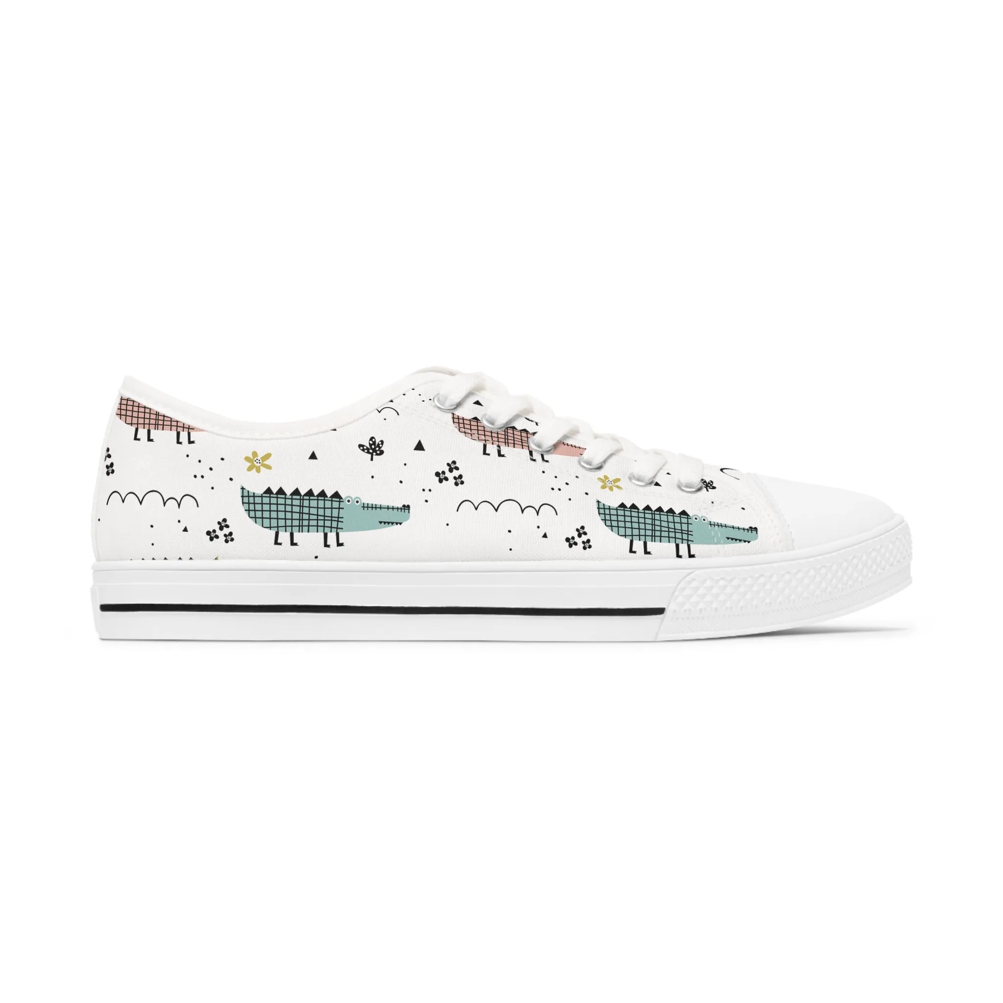 Alligator Women's Low Top Sneakers