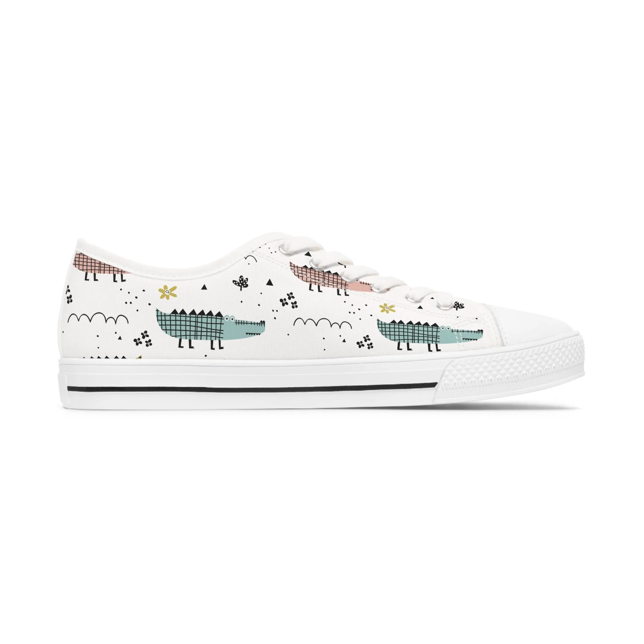 Alligator Women's Low Top Sneakers