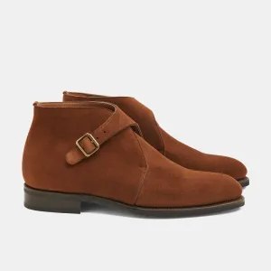 Ambly Buckle Chukka Boot Parisian Brown Suede