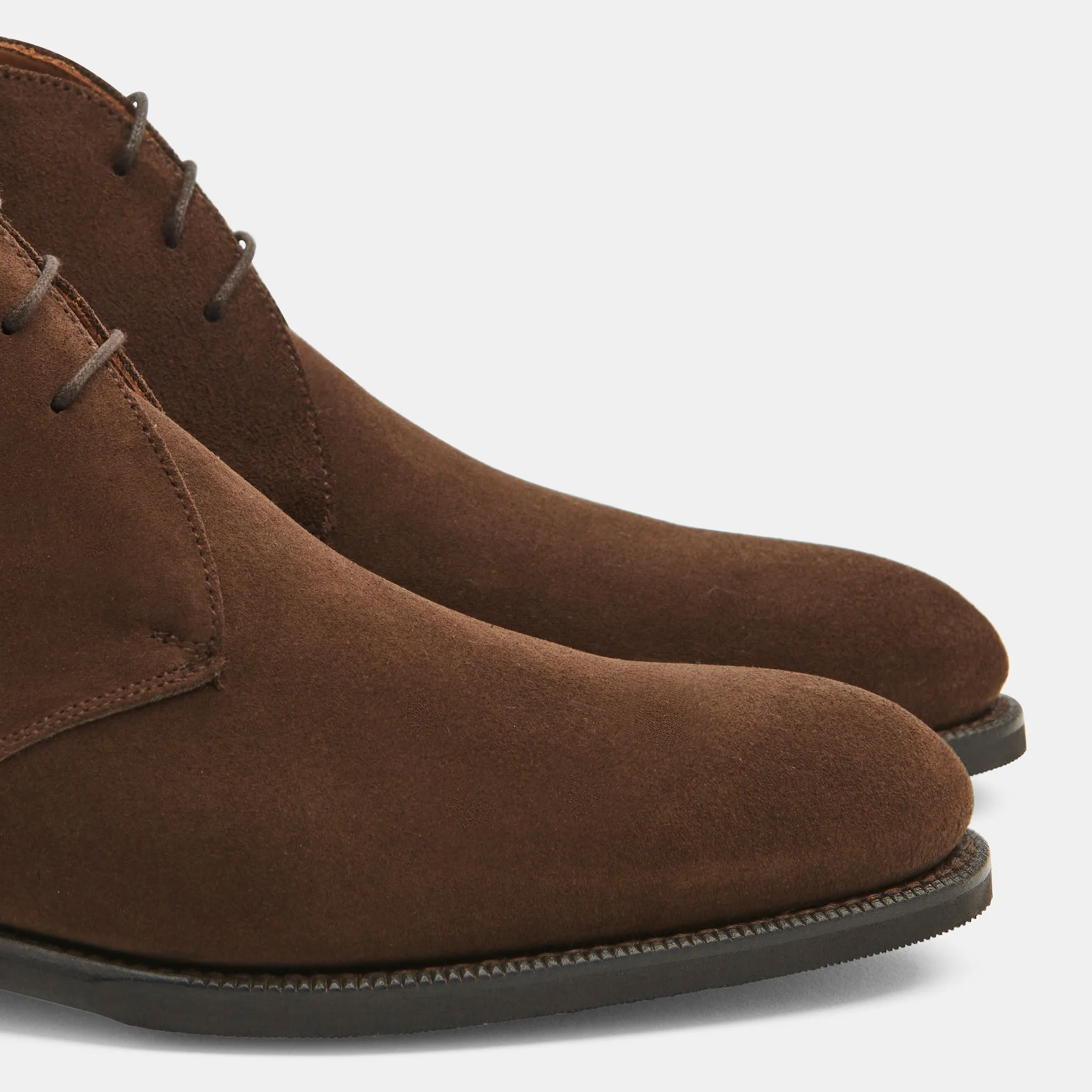 Ambly Chukka Boot Dark Brown Suede