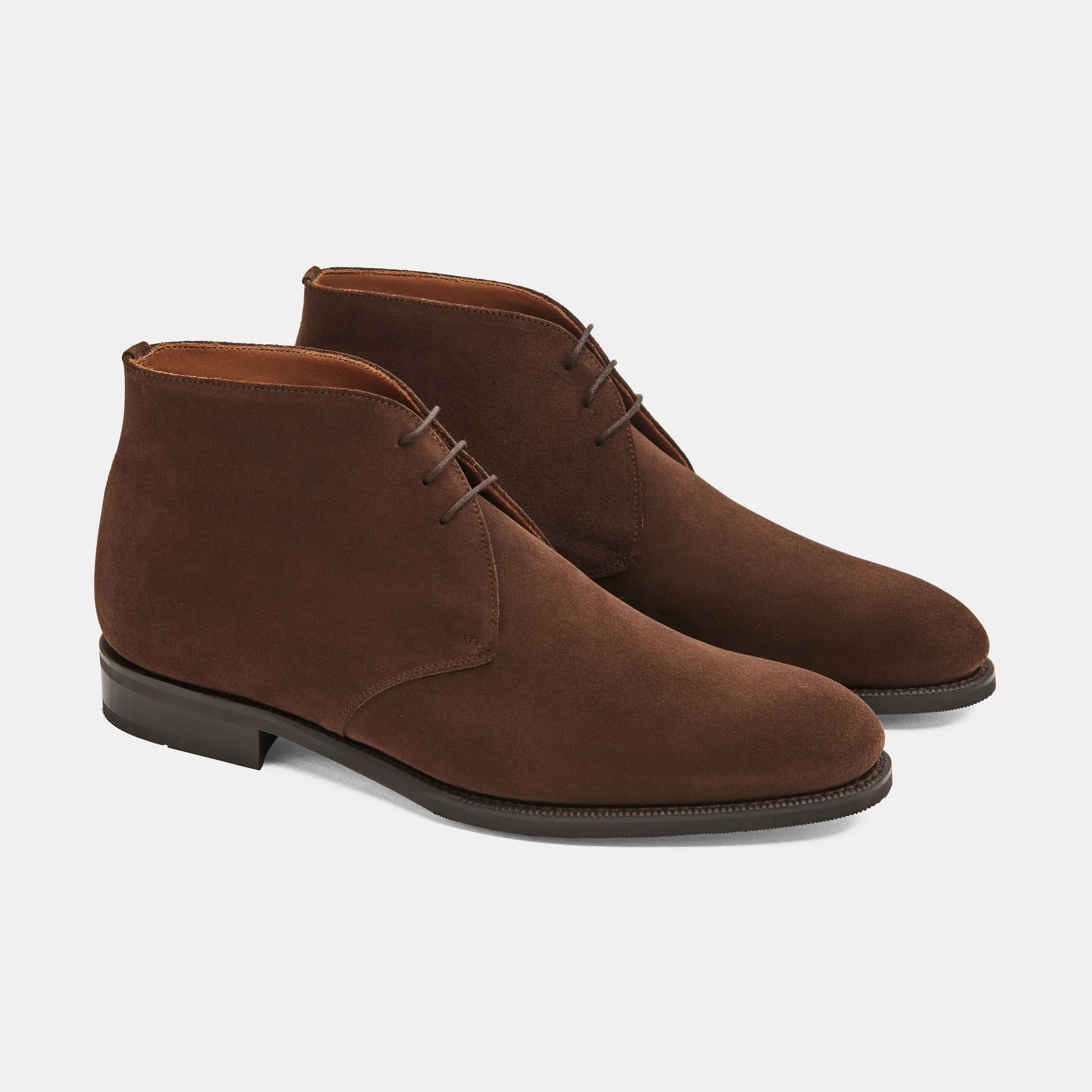 Ambly Chukka Boot Dark Brown Suede