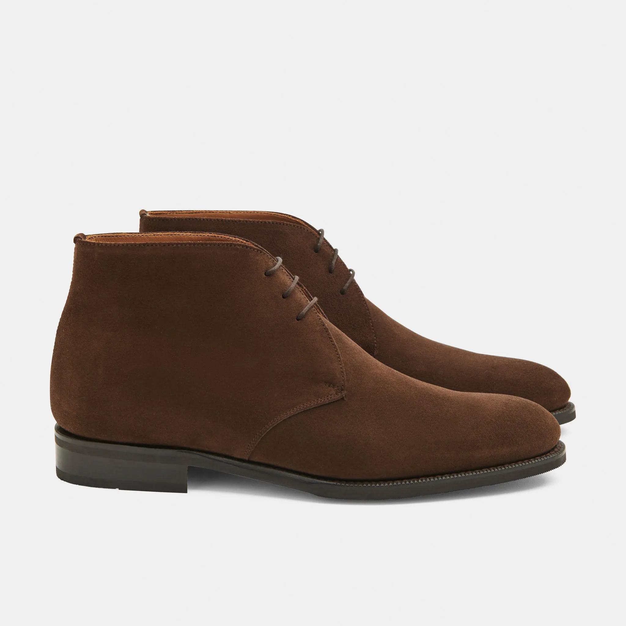 Ambly Chukka Boot Dark Brown Suede