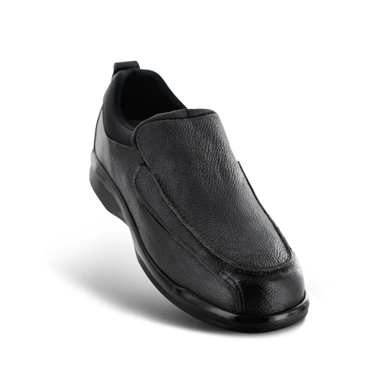 Apex B5000m Biomechanical Men's Classic Moc Dress Shoe In Black Velcro