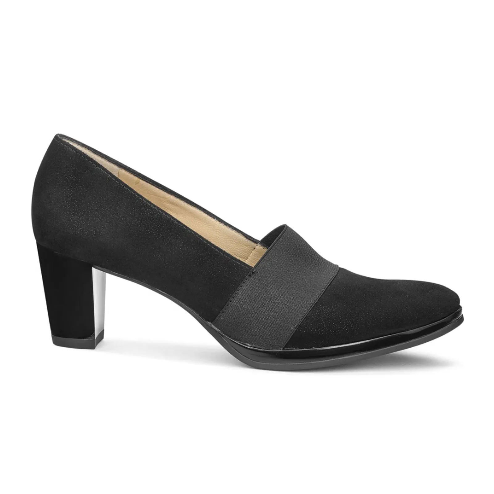 Ara Odette Pump (Women) - Black Glitter Leather