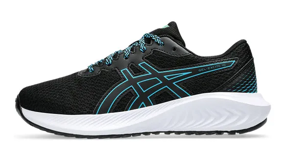 ASICS PRE EXCITE 10GS - BLACK DIGITAL AQUA