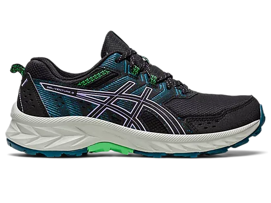 Asics womens gel venture 9 wide D width 1012b314-003 black