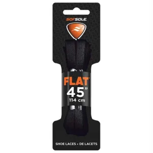 Athletic Flat Lace Black 45"