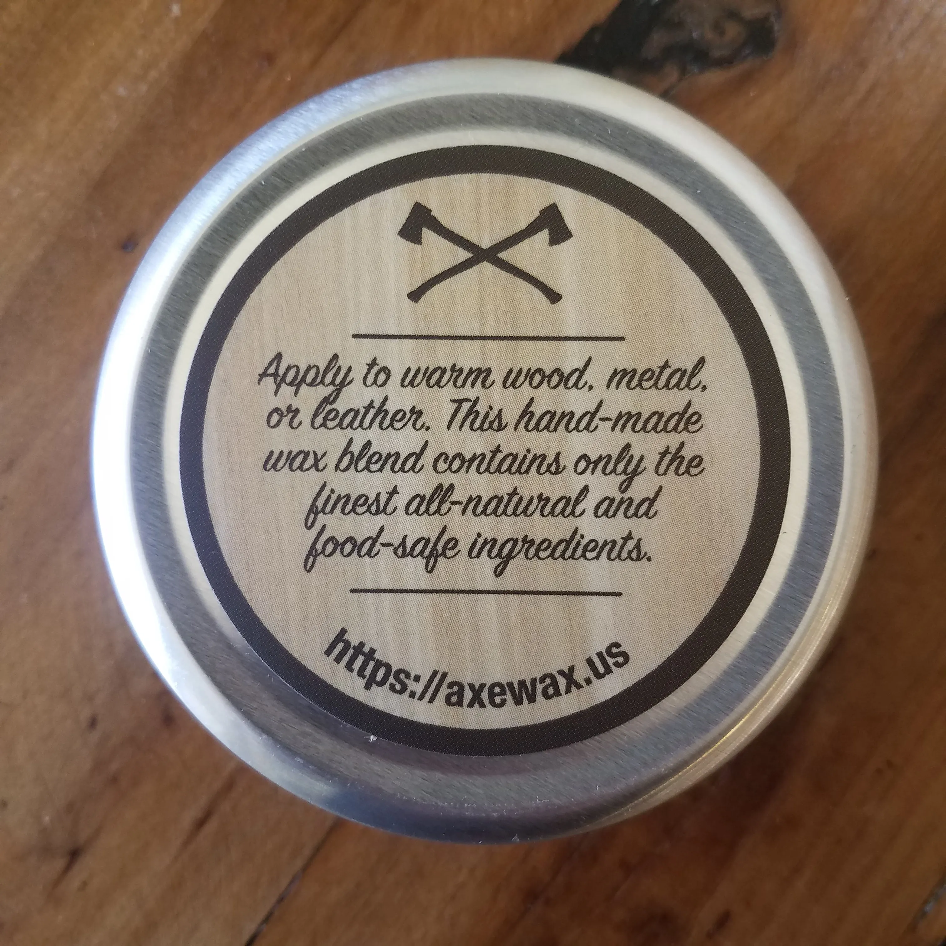 Axe Wax - 2oz - Wood and Steel Conditioning Finish