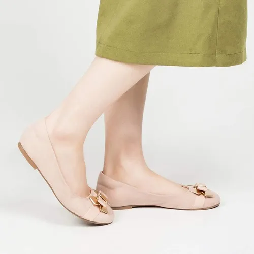 Ballet Flats With Bow