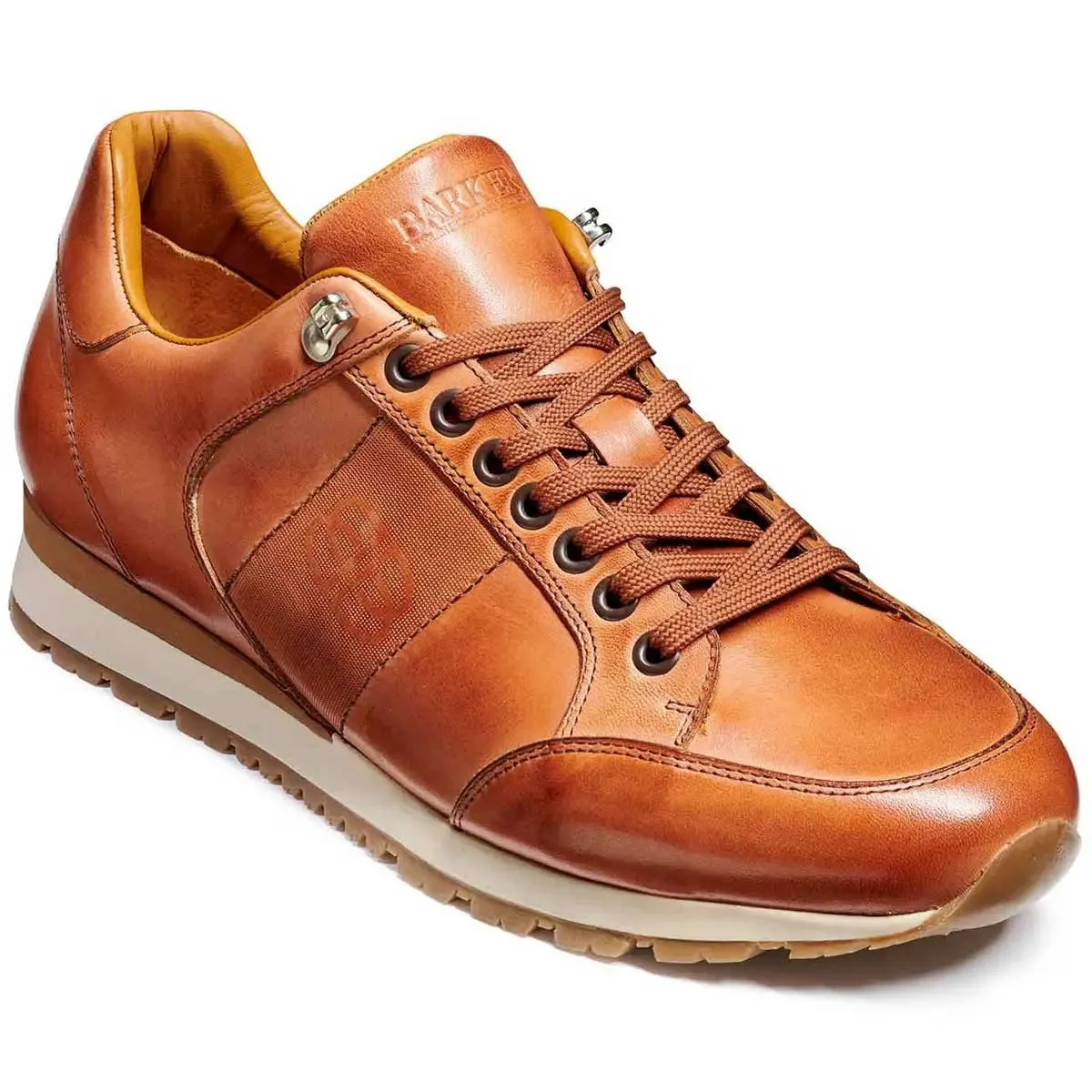 BARKER Seb Sneakers - Mens - Antique Rosewood Calf