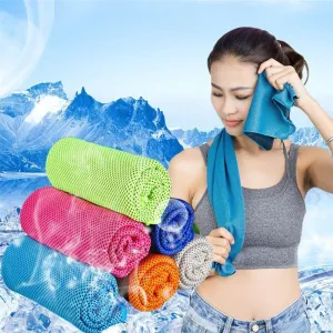 Beach  Towel Gym Shark Towels Microfiber Bath Towels Quick Dry Ice Towel Fitness Outdoor Sports