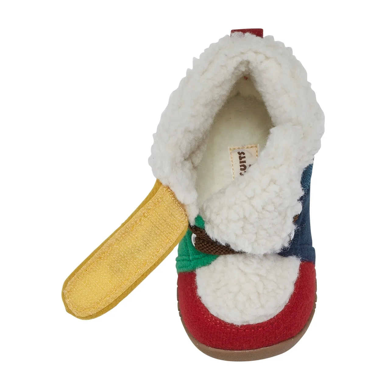 Beans Boa First Walker Shoes - Color Blocks