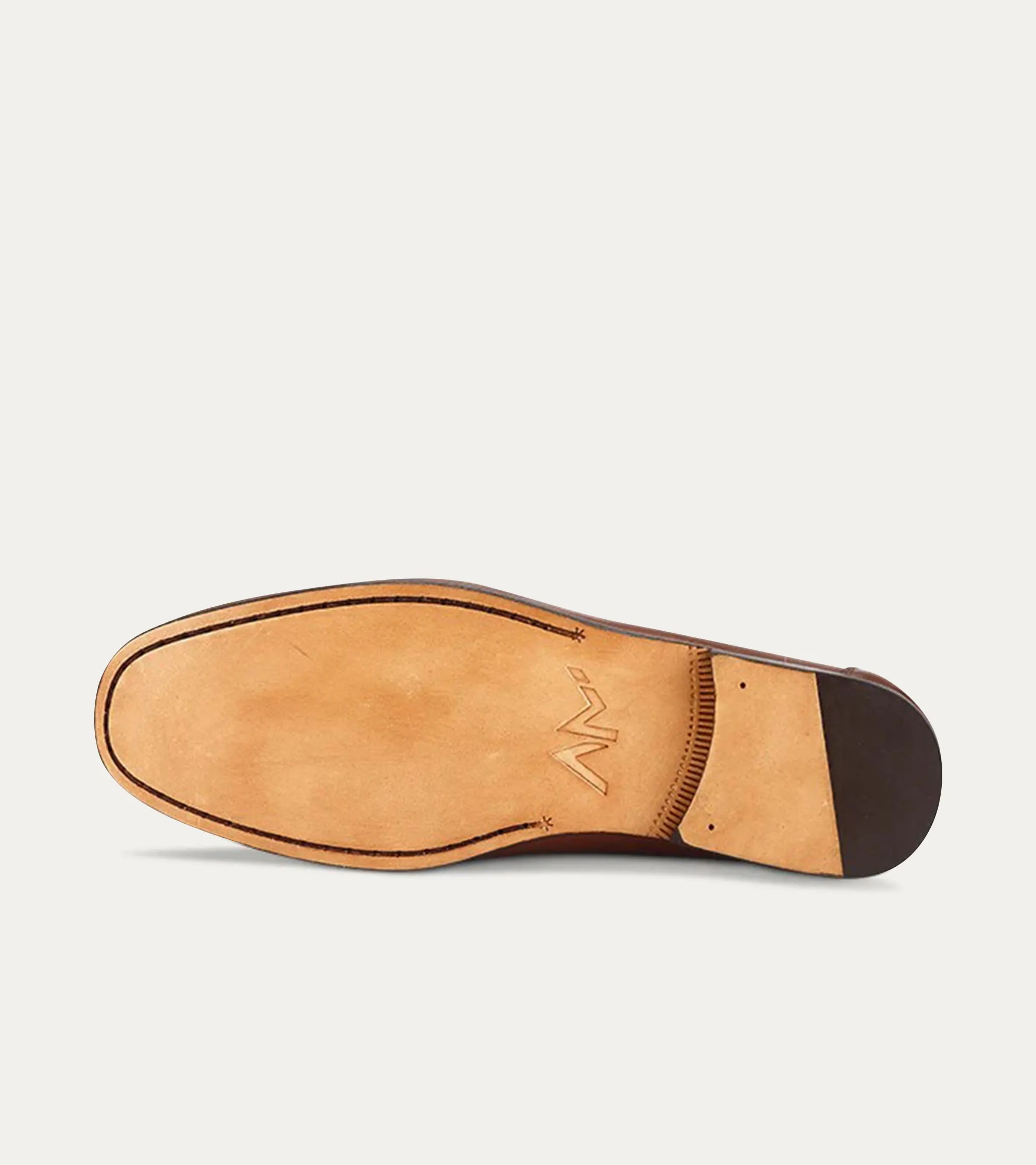 Berto Moccasin In Brown Leather