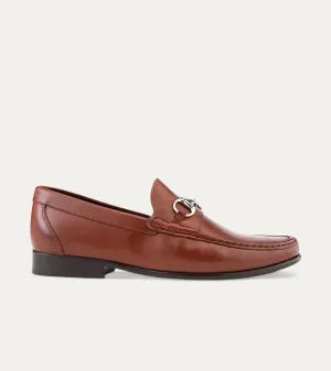 Berto Moccasin In Brown Leather