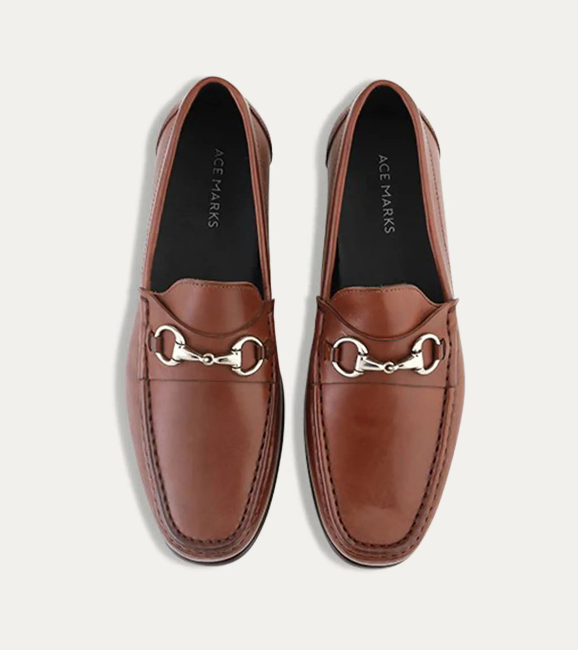 Berto Moccasin In Brown Leather