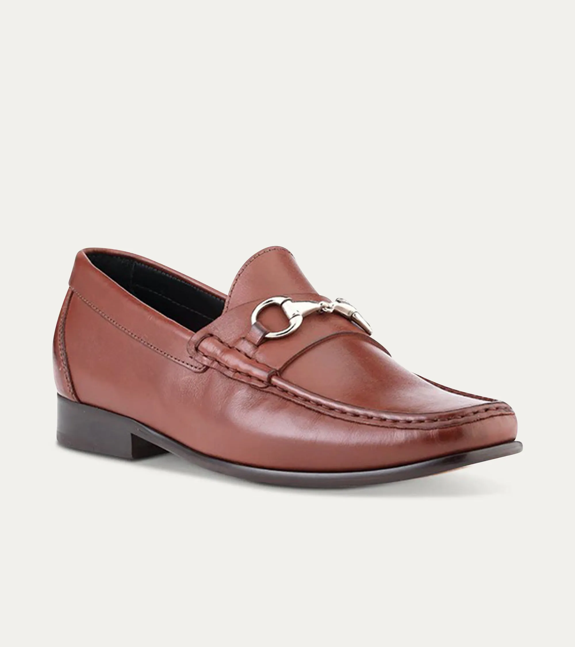 Berto Moccasin In Brown Leather