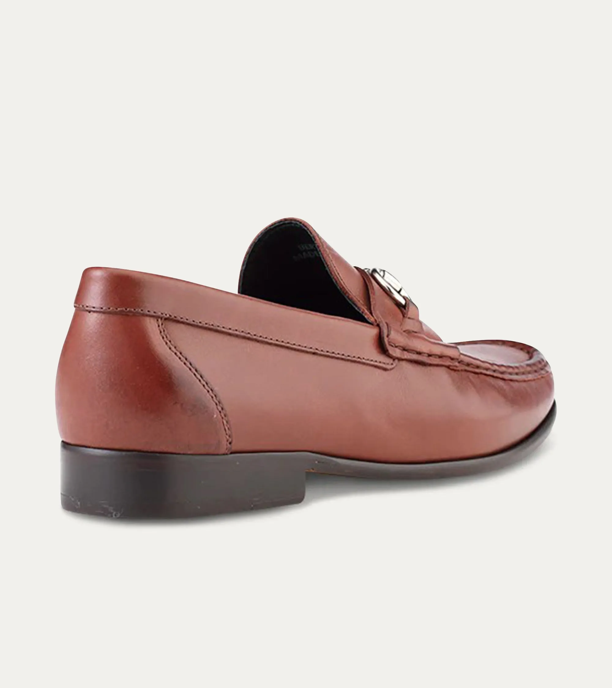 Berto Moccasin In Brown Leather