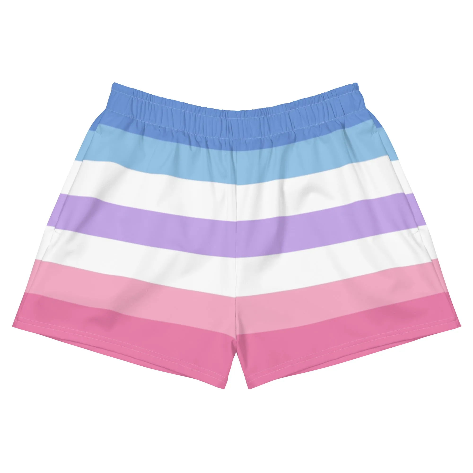 Bigender Flag Athletic Shorts