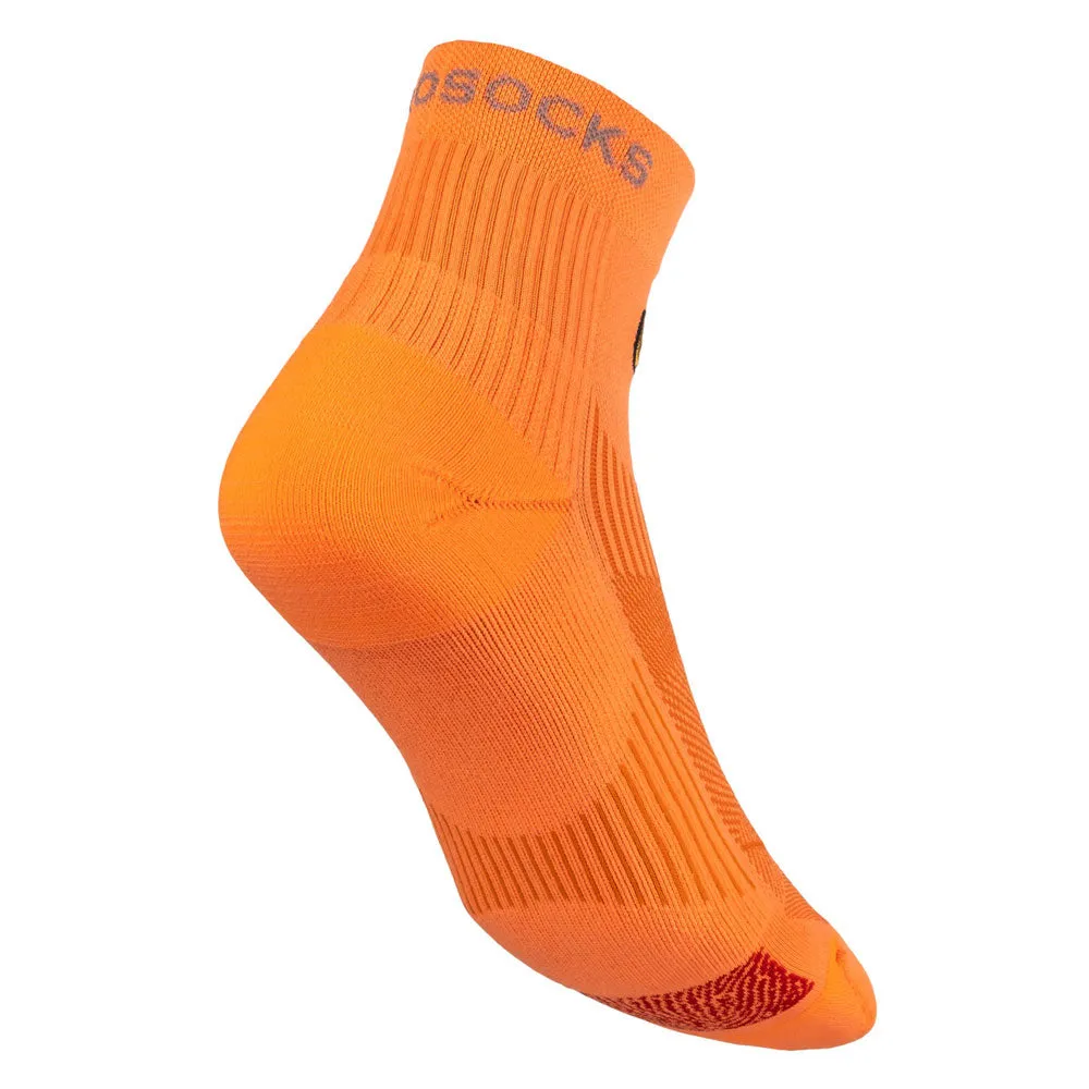 Biowin Neurosocks - Athletic Mini Crew - Neon Orange