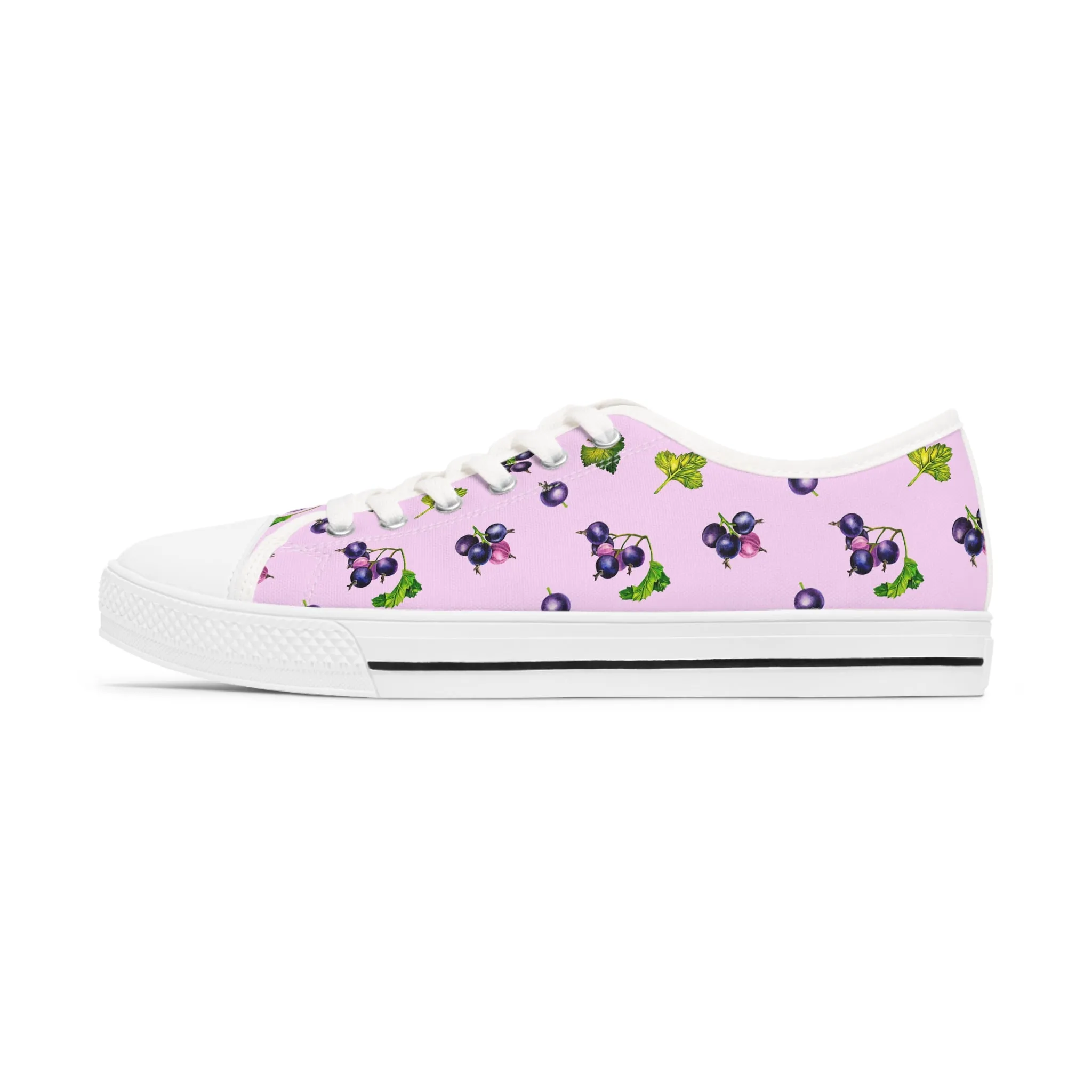 Blackcurrant Women's Low Top Sneakers