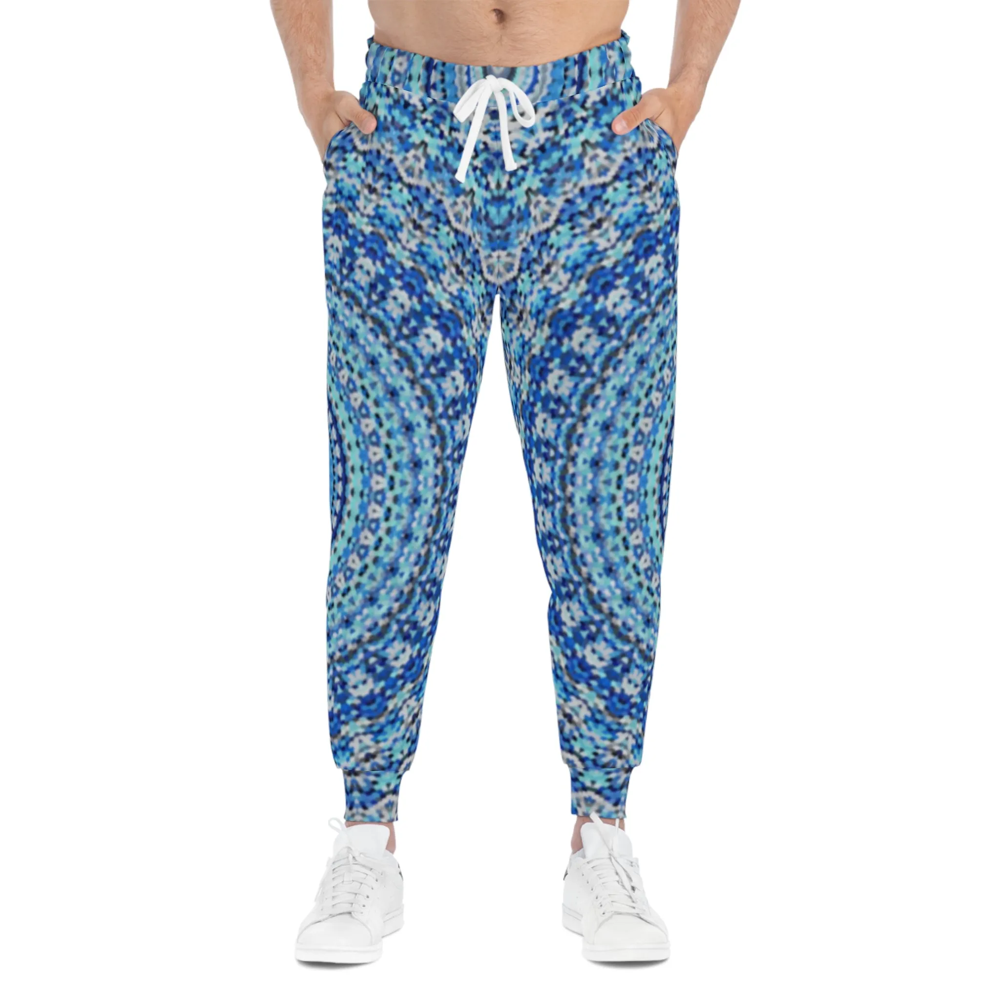 Blue Mandala - Inovax Athletic Joggers