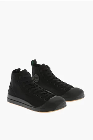 Bottega Veneta Canvas High-Top Sneakers