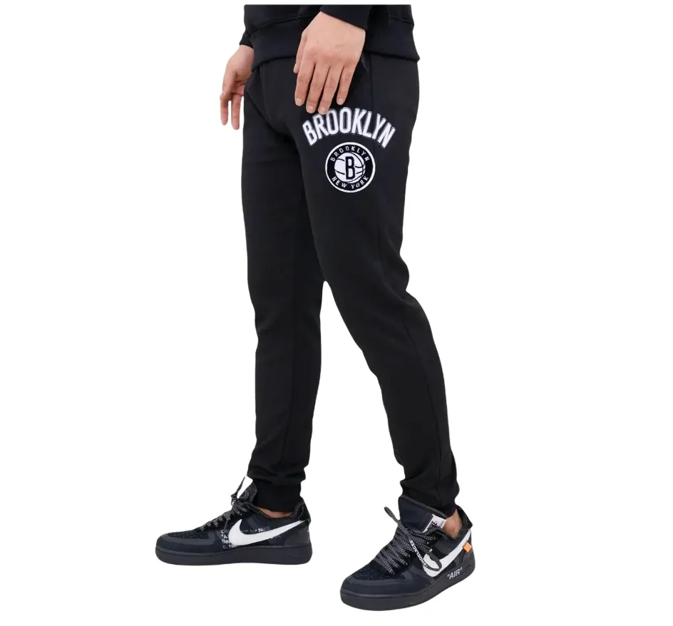 BROOKLYN NETS STACKED JOGGER PANTS